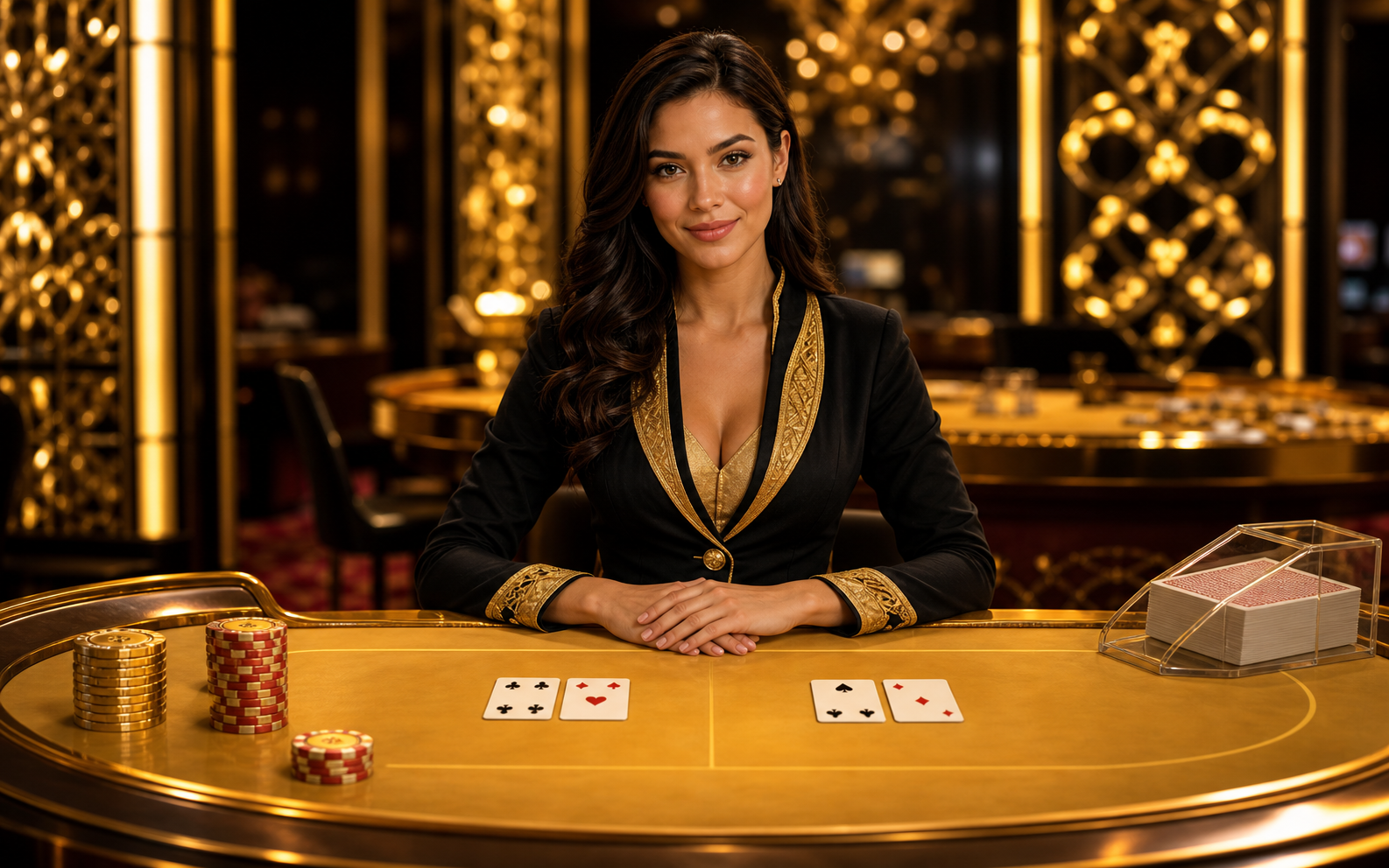 Golden Table Baccarat en oro1x