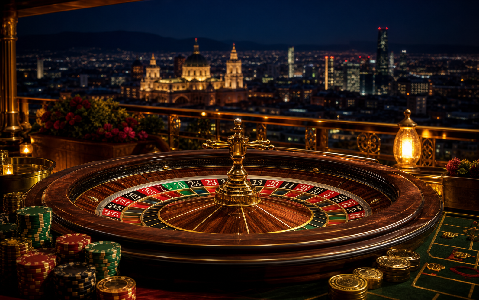 México City Roulette en oro1x