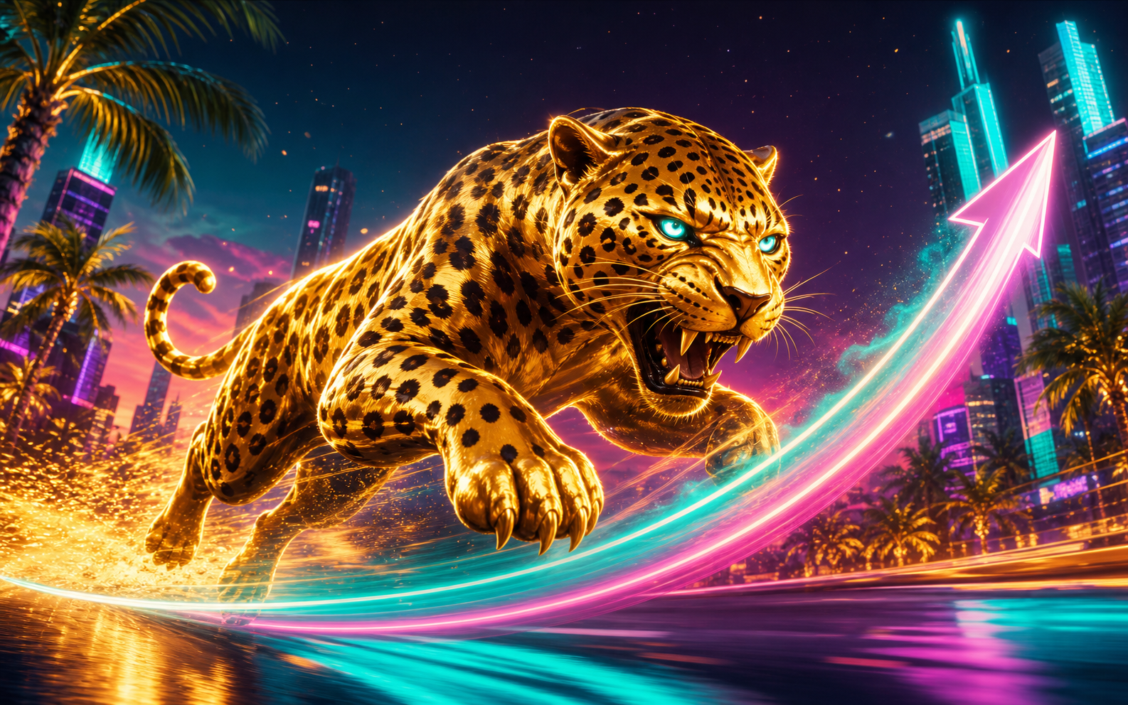 Turbo Jaguar en oro1x